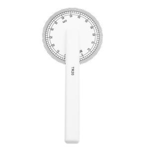 360 Degrees Rotating Quilting Ruler with Roller Wheel Circular Quilting Ruler Pattern Making Ruler for Fabric Making