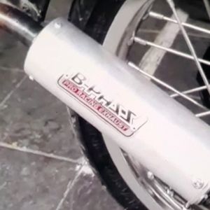 Knalpot Racing BPAZZ & AHM Jetcol RC100 Bravo Tornado
