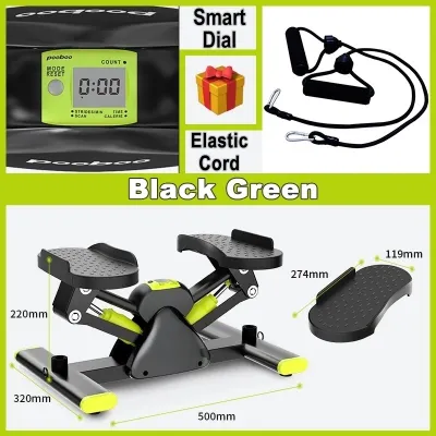 Side Stepper V-Shape Portable Mini Stepper Exercise Equipment At Home Walker Glider Outdoor Fitness