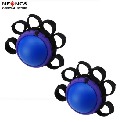NEENCA 2 Pack Strength Stroke Practice Exercise Equipment Five Finger Hemiplegia Rehabilitation Recovery Training Finger Exerciser Hand Grips Finger Trainer Grip Ball