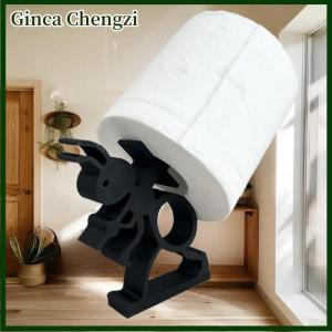 Ginca ที่ใส่กระดาษชำระในห้องน้ำรูปทรงมด3D สุดสร้างสรรค์ที่ใส่กระดาษชำระในห้องน้ำแบบน่ารักและเรียบง่ายใหม่