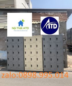 Tủ sắt locker đựng đồ riêng cho nhân viên văn phòng tủ văn phòng 15 ngăn khóa có chìa đầy đủ như hình màu đẹp 100% HCM