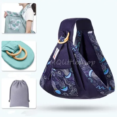 ★ Local Stock★ Baby Carrier Breathable Newborn Infant Belt Baby Sling Adjustable Wrap Backpack Baby Sling CarrierComfort
