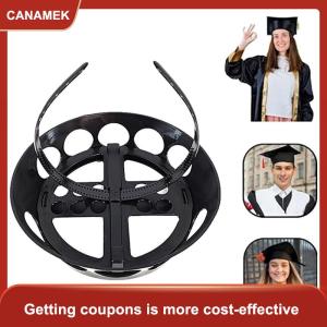 【CANAMEK】 Tốt nghiệp cap Headband ổn định tốt nghiệp hat chủ An toàn GRAD cap kiểu tóc