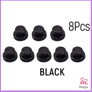 8ชิ้น/set หมุดกระดุมเสื้อกดแปะไม่ต้องเย็บ กระดุม วัสดุคุณภาพดี สีดำ/ขาว Shirt buttons