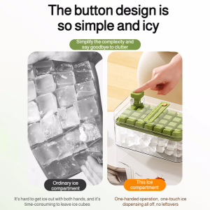 Ice Compartment Odor Barrier Ice Cube Molds Layering Food Grade Material Leak-proof Odorless