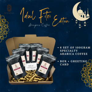 Kopi Gift box hampers Natal | Ultah Lebaran | Imlek | birthday Kado 6 set of Arabica Specialty coffee paket premium