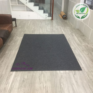 Tấm trải phòng khách thảm lót sàn phòng ngủ màu đen xám kích thước 2m x 2m Habolo
