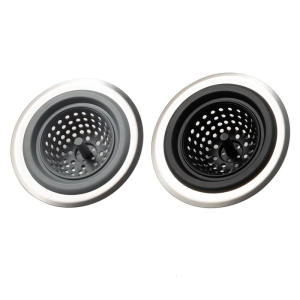 ตัวยึดจับผมท่อระบายน้ำท่อระบายน้ำซิลิโคนเกรดที่ถอดออกได้อุปกรณ์ที่ใช้ในครัวฝาปิดท่อระบายน้ำบนพื้นทนทาน