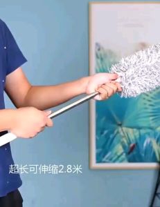 [BEST SELLER] Masterhome Kemoceng Fleksibel 280cm | Bisa di Tekuk | Alat Pembersih Rumah | Kemoceng Bulu Microfiber | Kemoceng Panjang