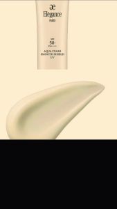 Kem chống nắng ELEGANCE Aqua Clear Smooth Shield UV 50g