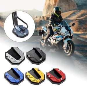 Motorcycle Kickstand Extender FootSide Stand Extension Pad Support Plate Anti-skid Enlarge Stablize