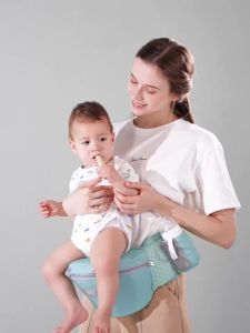 Baby shoulder strap multifunctional waist stool all-season universal breathable shoulder strap front and back dual-purpose lightweight single stool baby hugging tool