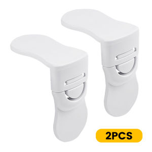HamshMoc 1/2 Pieces Multifunction Baby Drawer Lock Anti-Opening Children Safety Lock for Refrigerator Cabinet Anti-Pinch Baby Safety Protector Household Portable Lock Buckle