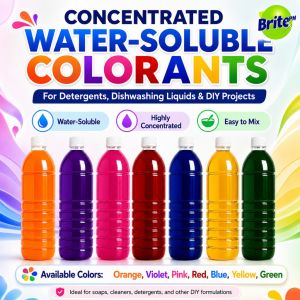 BritePH Concentrated Liquid Colorant for Dishwashing Liquid & other DIY Projects