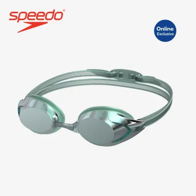 Speedo Adult Vanquisher 3.0 Goggles Mirrored Limited Edition Storm Green/ Grey/ Em_8-004737002
