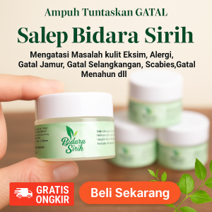 SALEP GATAL BIDARA SIRIH AMPUH BPOM HERBAL