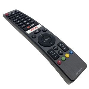 ส่งจากกรุงเทพ！sharp รีโมตควบคุมระยะไกล รีโมตคอนโทรล GB326WJSA สําหรับ Sharp Netflix AQUOS สั่งเสียงไม่ได้