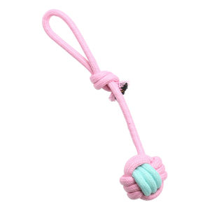 Pet  Cotton Rope Ball Toy Dog Toy Ball Chew Teeth Clean Grinding Teeth Traning Fun Playing