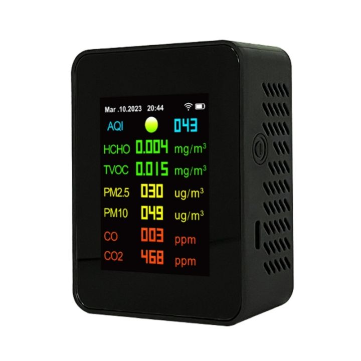 WIFI-Smog Meter CO2 Air-Quality Analysis Tester Realtime-Detector ...