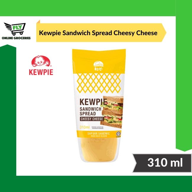 Kewpie Sandwich Spread Cheesy Cheese 310ml Lazada