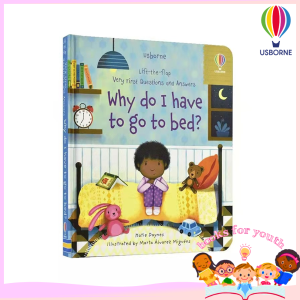 USBORNE Very 1st Q&A "Why Do I Have To Go To Bed?" [Lift-the-Flap][Board Book]