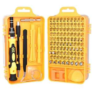 [SG SELLER]115 in 1 Mini Magnetics Precision Screwdriver Set Multi Computer PC Mobile Phone Device Repair Hand Home DIY