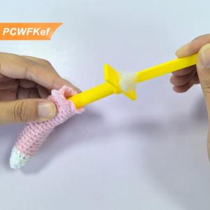 【PCWFKef】 Đa Chức Năng Búp Bê Điền Công Cụ Thích Hợp Cho Crochet May Đan Búp Bê Cảm Thấy Mặt Dây Quà Tặng Tốt Nhất Cho Thủ Công Những Người Yêu Thích