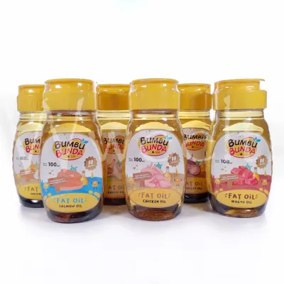 BUMBU BUNDA ELIA FAT OIL BB BOOSTER REPACK CHICKEN OIL SALMON OIL WAGYU OIL Kemasan Repack 20ML