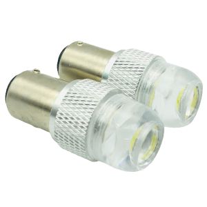 ไฟท้ายกระพริบ รถยนต์ ขั้วกลม2จุด 1157 18W 12v 1คู่