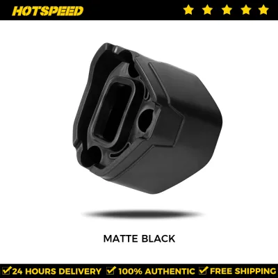 HOTSPEED Honda Click 125i 150i v3 End Muffler Tip Cover ABS Plastic 6D Carbon Fiber Exhaust Funnel