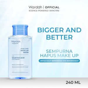FEMME || WARDAH Micellar Water All Series Pembersih Wajah - Lightening Oil-Infused - Perfect Bright Micellar Water Bright + Tone Up - Nature Daily Aloe - Acnederm Acne Care