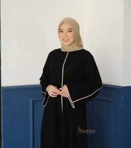 gamis abaya jumbo ukuran l xl xxl 3xl 4xl ld 100 110 120 130 140