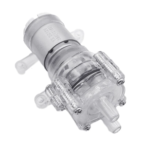 385 DC6-12v High Temperature Resistance 1.5-2L/Min 6W/H Mini Micro Water Pump Transparent Aquarium Diaphragm Vacuum Pump