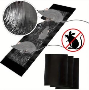 Sticky Mouse Trap Mouse Glue Traps Sticky Rat Trap That Work for Trapping Snakes Rats Spiders Roaches Rodents JC Elise