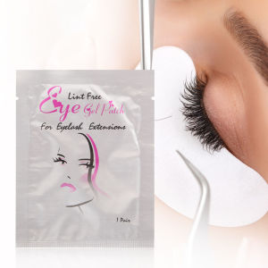 50Pairs Lash Extension Eye Stickers Hydrogel Patches Grafting Eyelashe Under Eye Pads for Lash Extension Makeup Tools Sticker