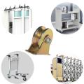 Roda Pagar Roda Pintu Pagar Besi 50 Mm Model U & V Roda Gerbang Pagar Galvanized Sliding Gate Wheel Roda Bubut. 