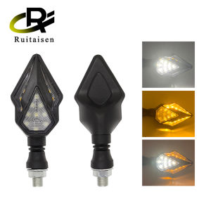 2 Chiếc Đèn Tín Hiệu Rẽ Xe Máy Đèn Hậu Đèn Tín Hiệu LED Linh Hoạt Đèn Nháy Thông Dụng