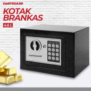 PROMO TaffGUARD Kotak Brankas Mini Uang dan Emas Hotel Mini Password Safe Deposit Box 4.6L - 17E