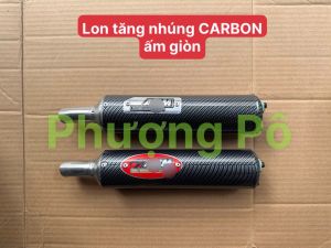 Pô Lon Tăng 2 Thì AHM Nhúng Carbon Chống Nóng Cho Su.zu/ki Sport RGV RGX Satria Nova Dash Tena YaZ125 XiPo 120