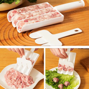 4 in 1 Meatball Maker Set Fried Fish Beaf Meat Making Balls Mold Spoon Meat Tools Kitchen Gadgets
