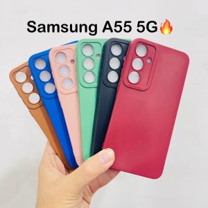 Soft Case Silikon Silica Gel Pro Camera Candy Macaron 3D Kamera Kompatibel Untuk Samsung A15 4G / 5G Samsung A25 5G Samsung A35 5G Samsung A55 5G Samsung A75 5G