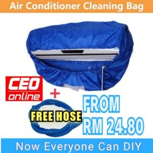 CEO Aircond Cleaning Cover Aircond Cleaner Aircond Cleaning Bag Canvas Pembersih Penyaman Udara Aircond Cleaner