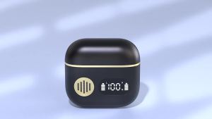 Wireless Bluetooth Headset TWS Digital Display High-Quality Noise-Cancelling Sports Retro Waterproof Huaqiangbei Cross-Border Hot-Selling Private Model