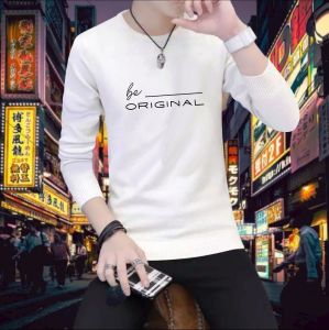 Sale Spesial Sweater Keren Crewneck Elegan Kaos Pria Trendy Sweatshirt Kasual Sweter  Be Original