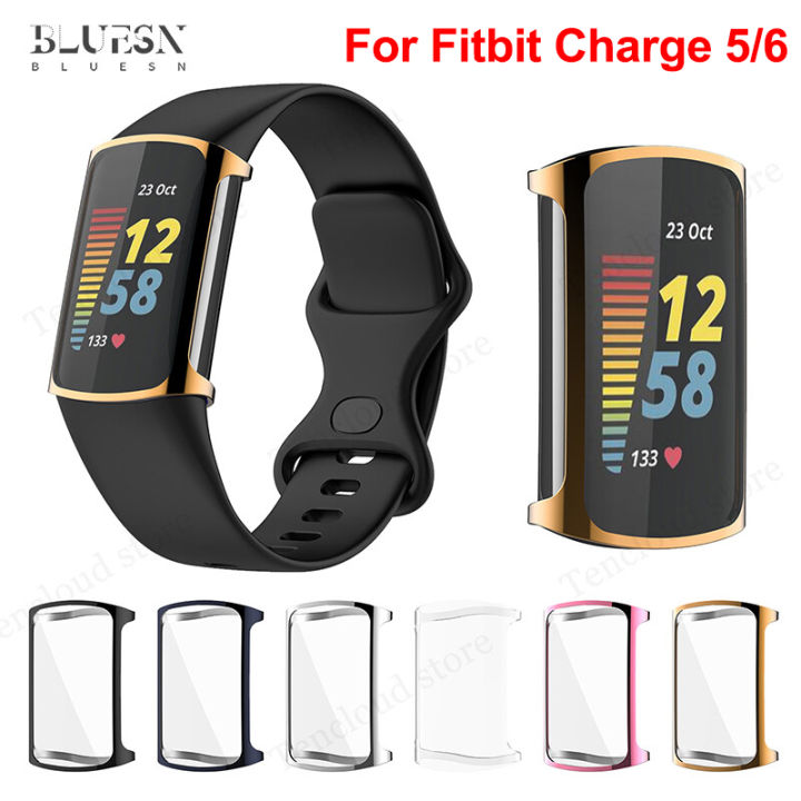 Protective Case for Fitbit Charge 5 6 Soft TPU Cover Bumper Full Screen Protector for Fitbit Charge 6 Accessories Case Shell Lazada Singapore