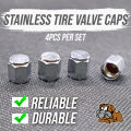 Tire Valve Cap Cover 4pcs/set. 