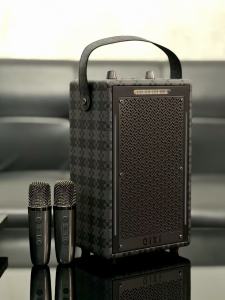 ลำโพงบลูทูธ รุ่น SK-2071 ฟรีไมค์ลอย2ตัว กำลังขับ20W เสียงเบสแน่น รองรับAUX TF USB ปรับเสียงไมค์ได้ มีสายหิ้วพกพาสะดวก หุ้มหนักอย่างดี ลำโพงเบสแน่น ลำโพงบลูทูธ รุ่น SK-2071 ฟรีไมค์ลอย2ตัว กำลังขับ20W เสียงเบสแน่น รองรับAUX TF USB ปรับเสียงไมค์ได้ มีสายหิ้ว