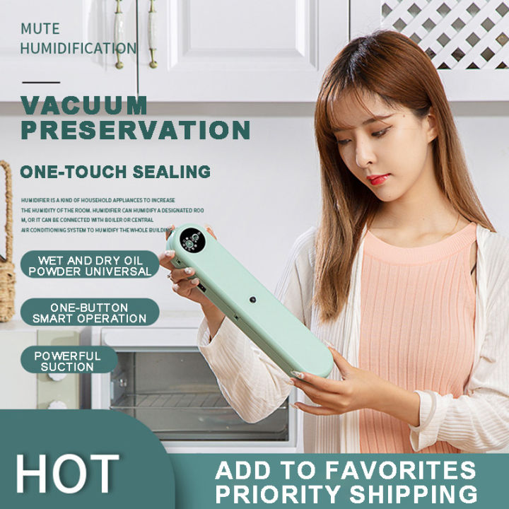 【Ready Stock】Automatic Vacuum Sealer Machine Premium Food Sealer w