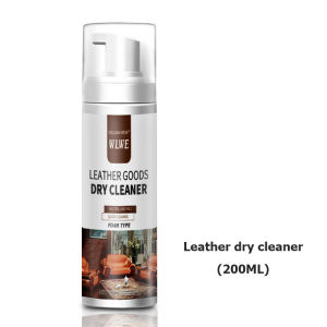 【SG Inventory】(200ml) leather cleaner car seat sofa leather cleaner bag care agent cleaning and decontamination dry cleaning agent